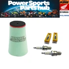 New 1987-2006 Yamaha Yfz 350 Banshee Air Filter + Spark Plug Kit 1011-0870 BR8ES. Price: $44.93.