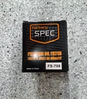 Factor Spec Oil Filter Part #FS-708 New. Price: $6.95.