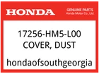 Honda Oem Part 17256-HM5-L00 Cover, Dust New. Price: $13.62.