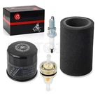 Air Filter Foam Oil Spark Plug For Yamaha Grizzly Bruin Wolverine 350 450 New. Price: $17.18.