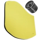 Caltric 1HP-E4451-00-00 Air & Oil Filters For Yamaha Grizzly YFM550 2009-14 New. Price: $26.25.