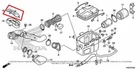 New Oem Honda Rincon Trx 680 Snorkel Cover B. Price: $34.95.