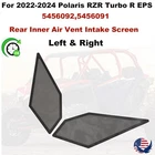 Left & Right For Polaris Rzr Rear Inner Air Vent Intake Screen 5456092,5456091 New. Price: $28.99.