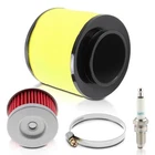 Air Oil Filter Spark Plug Tune Up Kit For Honda Fourtrax TRX300 1988-2000 New. Price: $15.99.