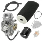 Caltric 5KM-14901-10-00 5GH-13440-71-00 Carburetor W/air & Oil Filter For Yamaha New. Price: $43.98.