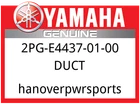 Yamaha Oem Part 2PG-E4437-01-00 Duct New. Price: $49.99.