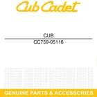 Cub Cadet 759-05116 Ball Joint Tie Rod End Challenger 4X4 4X2 400LX New. Price: $34.13.