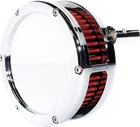 Feuling Parts Ba Slim Air Cleaner Kit Chrome Red Filter Twin Cam 5447-S New. Price: $727.55.