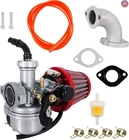 Rutu PZ22 Carburetor 22MM With 38MM Air Filter Cleaner Intake Pipe Kit For New. Price: $67.30.
