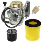 Caltric Air Filter & Carburetor Kit For Suzuki Eiger LTF400F 2003-2007 New. Price: $56.00.
