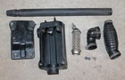 Good Used Oem Air Box Set Honda Atc 125 1984 Vintage Cleaner Duct Tube Cage. Price: $149.99.