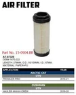 Air Filter Oe Type Arctic Cat, Bronco AT-07329, 1470-222 New. Price: $33.37.