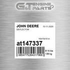 AT147337 Deflector Fits John Deere (surplus Open Box) New. Price: $100.84.
