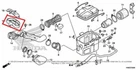 New Oem Honda Rincon Trx 680 Snorkel Cover. Price: $34.95.