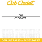 Cub Cadet 747-06691 Air Filter Strap Rod Challenger 4X4 4X2 400LX New. Price: $20.95.