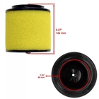 Caltric Air Filter Honda Foreman TRX500FE 4X4 Es 2005-2011 New. Price: $20.24.