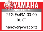 Yamaha Oem Part 2PG-E443A-00-00 Duct New. Price: $54.99.