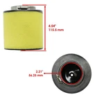Caltric Air Filter Cleaner For Honda Recon TRX250TM 2X4 2002-2026 New. Price: $18.50.