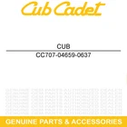Cub Cadet 707-04659-0637 Uv Tube Bracket Powder Black Volunteer Wt Efi Diesel New. Price: $18.95.