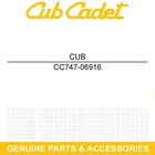 Cub Cadet 747-06916 Panhard Rod Challenger 4X2 400LX New. Price: $82.16.