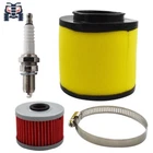New Air Filter Oil & Spark Plug Honda Foreman 400 450 Rancher 350 Atv. Price: $8.99.