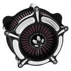 Roland Sands Black Contrast Cut Turbine Air Cleaner Harley Softail 0206-2037-BM New. Price: $457.59.